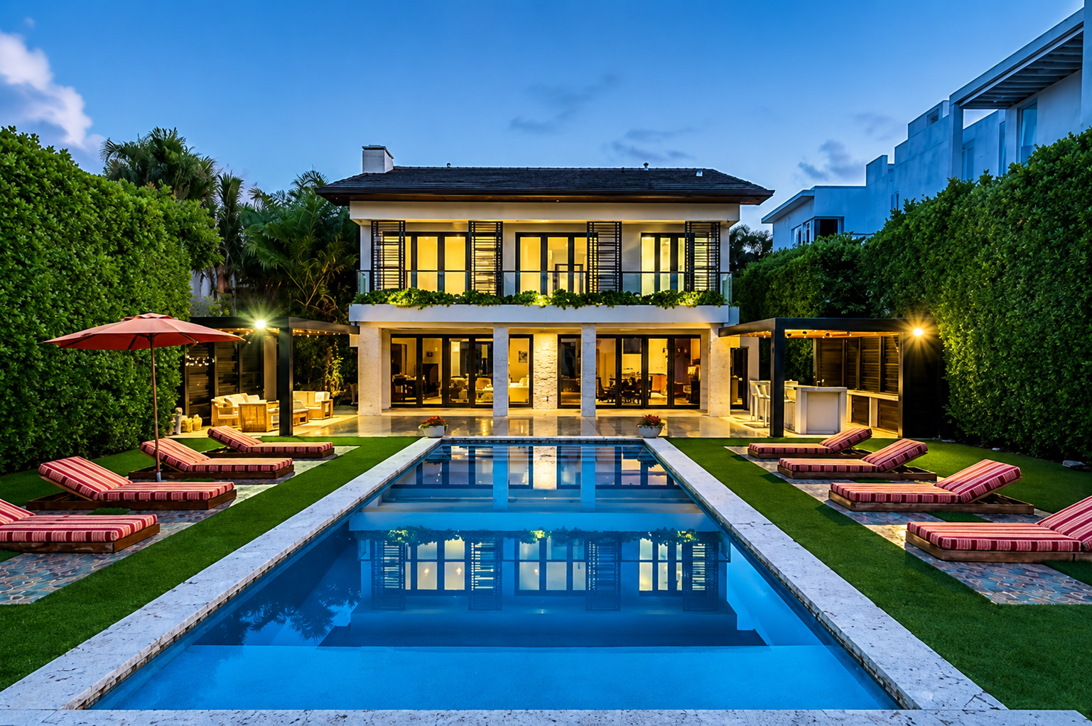 1277 N Venetian Way waterfront estate